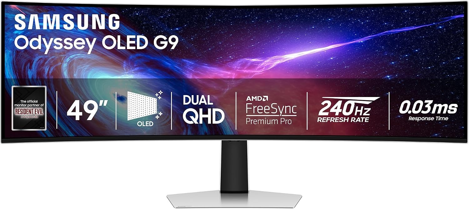 Samsung 49" Odyssey (G93SC) Series QD-OLED Curved