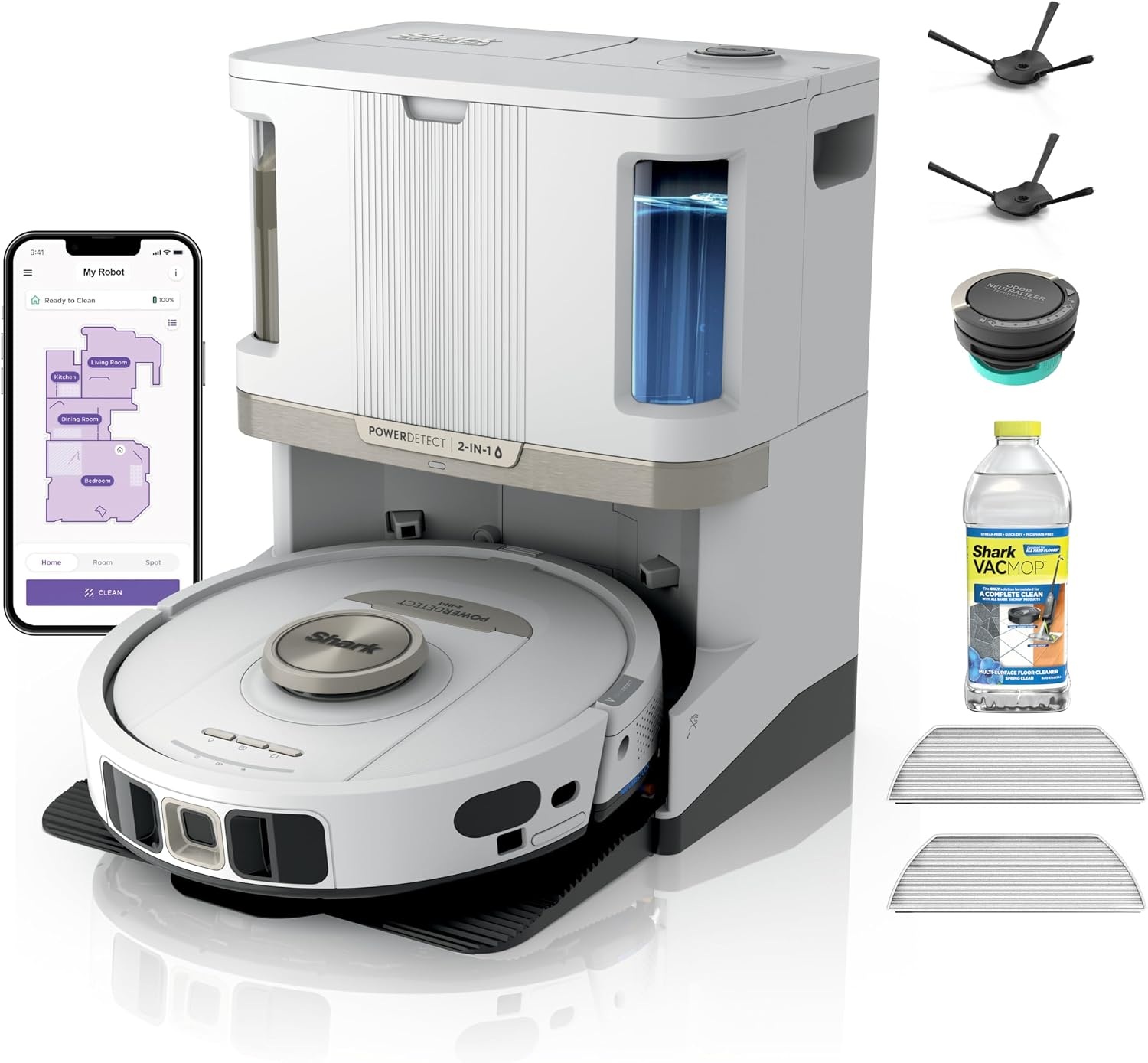 Shark PowerDetect Robot Vacuum & Mop Combo