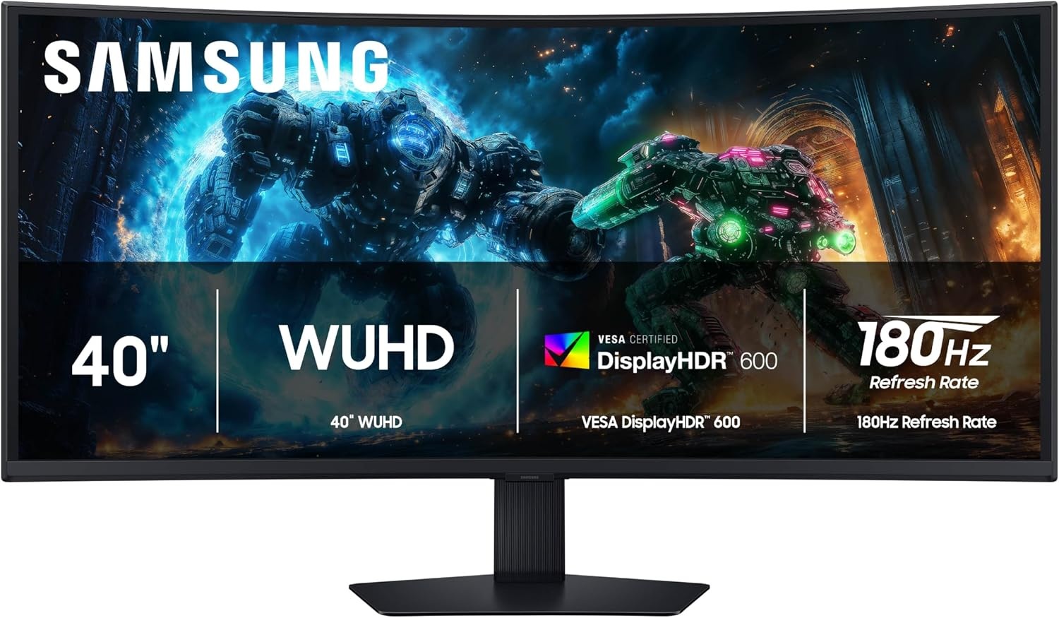 Samsung 40” Odyssey G7 (G75F) Series WUHD Curved