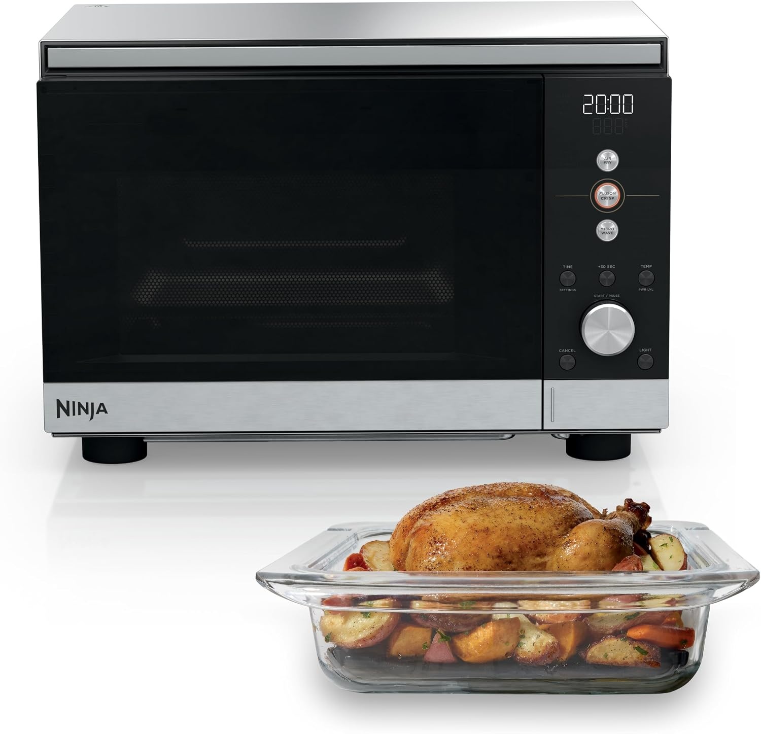 Ninja® CrispiTM Microwave & Air Fryer with FusionCrisp
