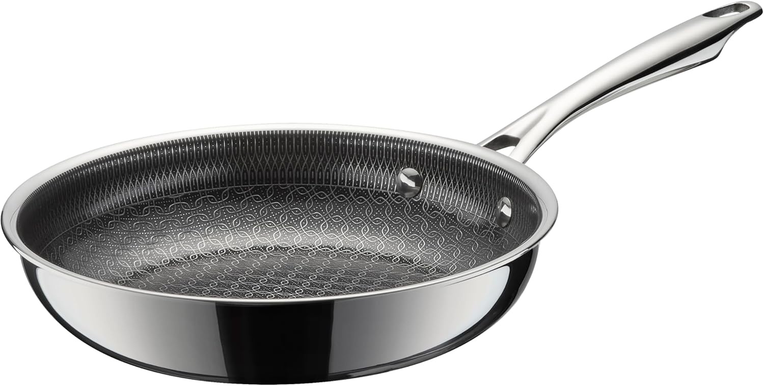 Cuisinart Skillet, PurelySear Hybrid, Tri-Ply Stainless Steel, 8