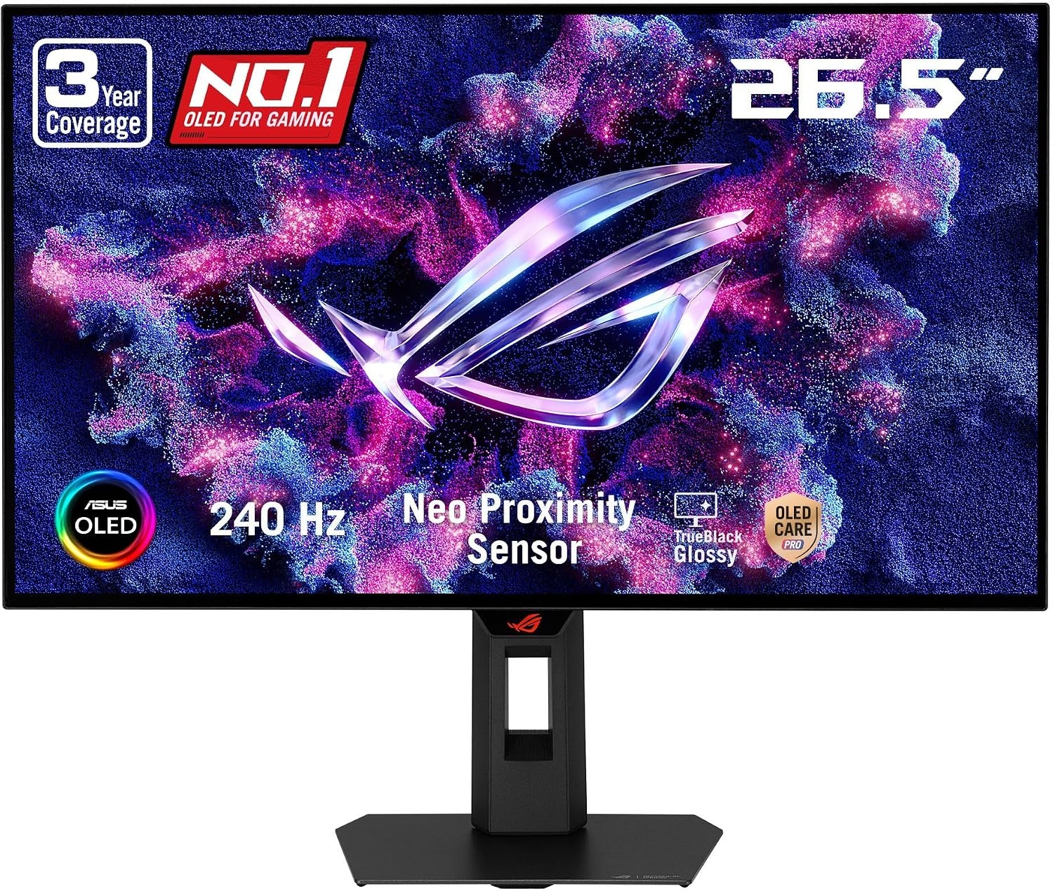 ASUS ROG XG27AQDMGR 27 Inch 1440p 240Hz Glossy