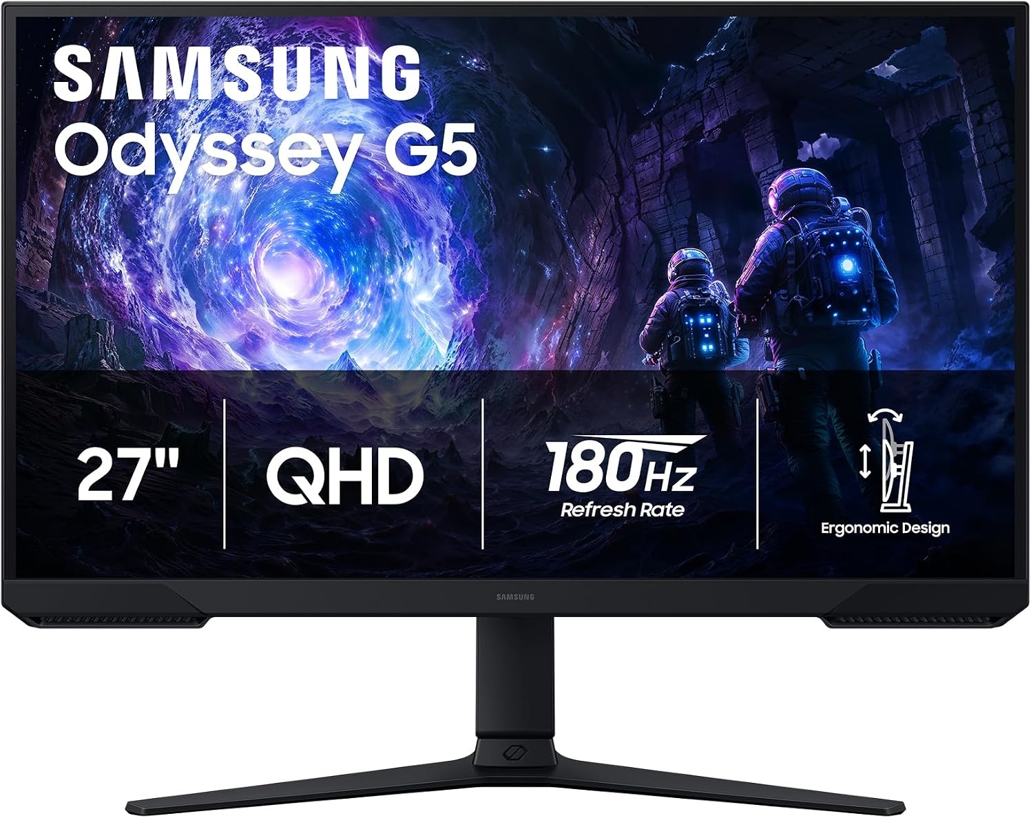 Samsung 27" Odyssey G5 (G51F) Series QHD