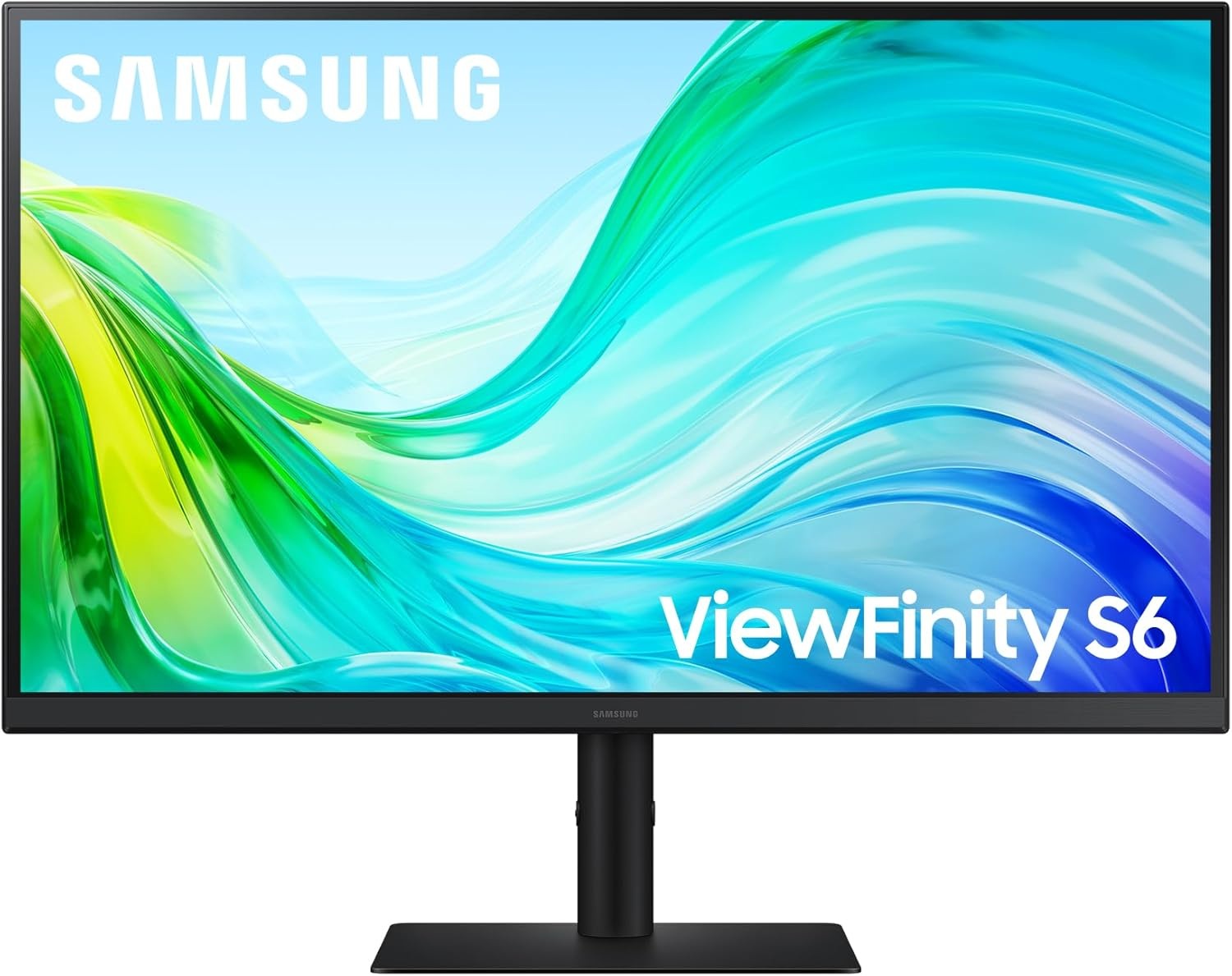 Samsung 27" ViewFinity S6 (S61F) QHD (2560x1440) High-Resolution