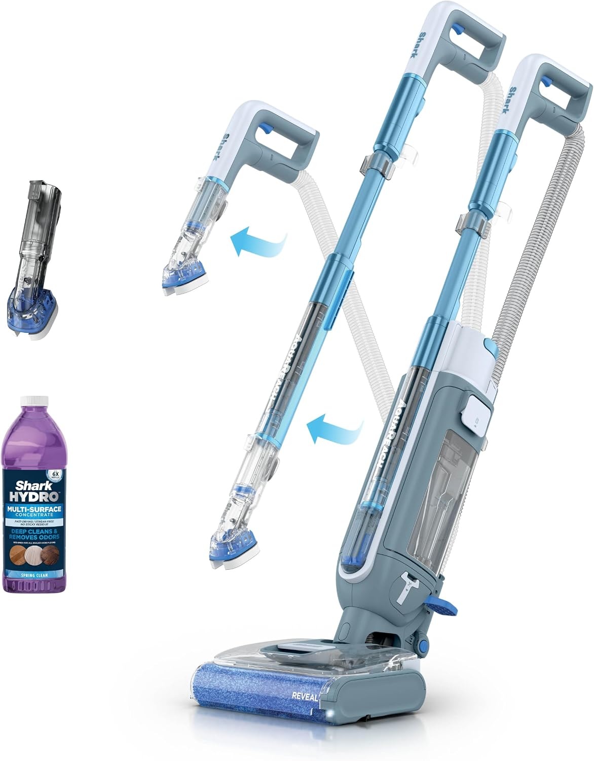 Shark AquaReach Cordless Vacuum + Mop with Extendable